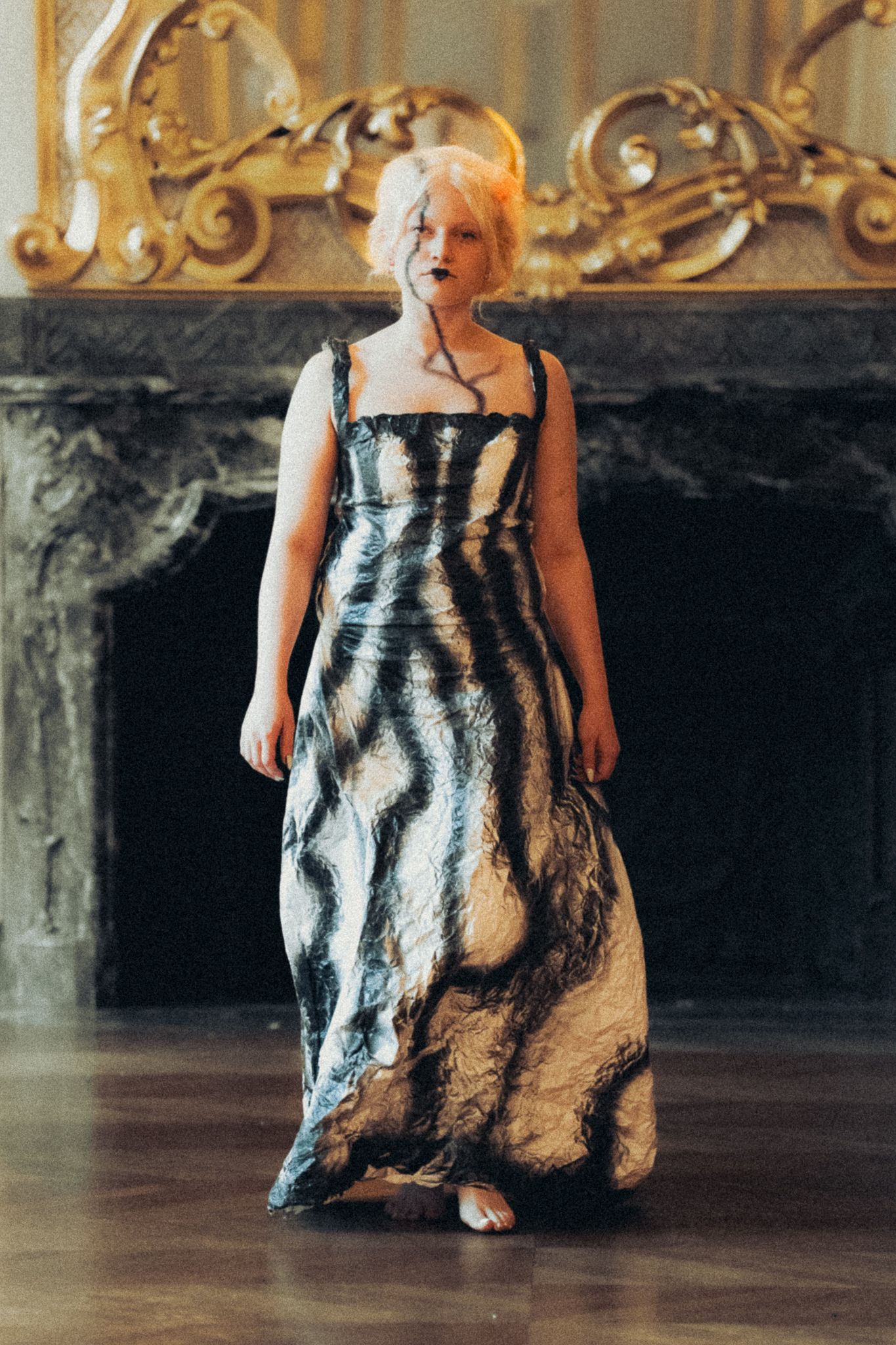 Burn Line - PFW — look 33